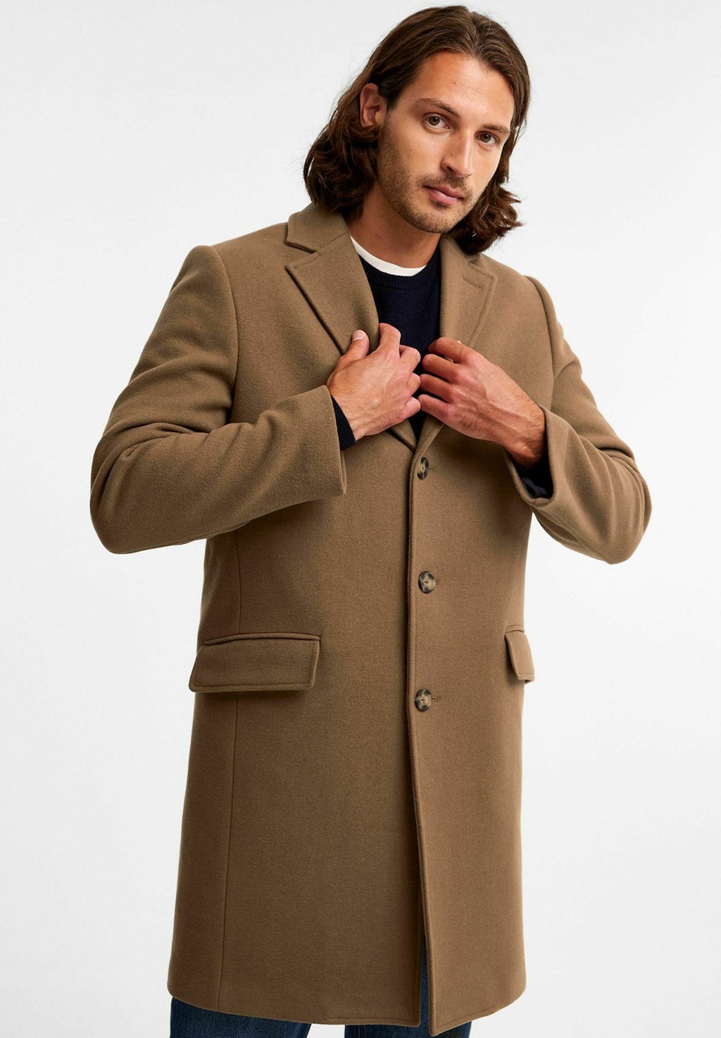 

Короткое пальто ROCK - Classic coat Kappahl, бежевый