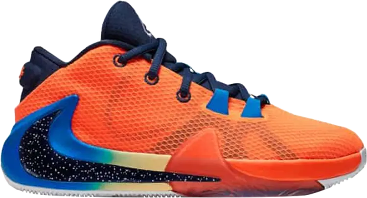 Кроссовки Nike Zoom Freak 1 GS 'All Bros', оранжевый — фото 2