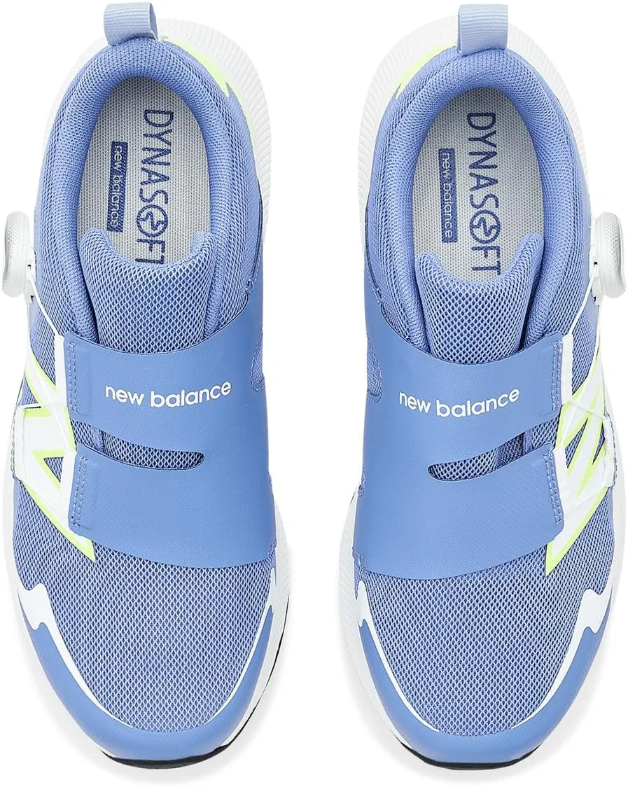 Детские кроссовки для девочек с технологией DynaSoft Reveal V4 Boa New Balance, Fairweather Blue/Oxford Blue — фото 2