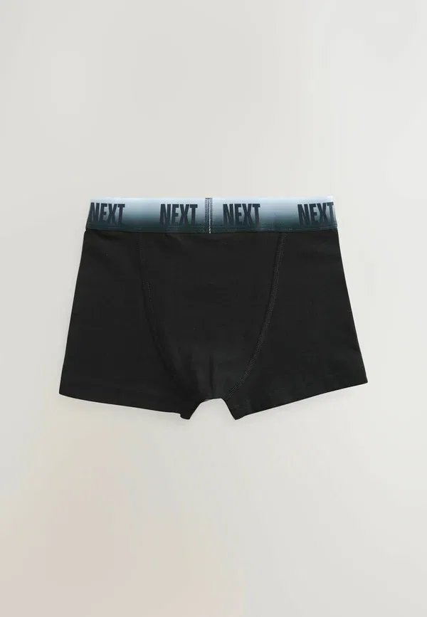 Трусы 5шт, облегающие, Regular fit, Next, черный с омбре поясом — фото 3