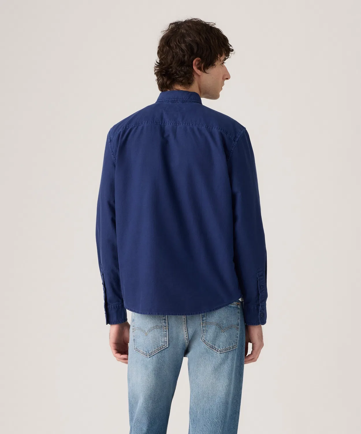 Мужская рубашка с длинным рукавомAuthentic Button Down Levi's, Blue — фото 3
