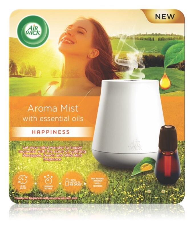 

Ароматический диффузор Air Wick Aroma Mist Happiness, 20 мл