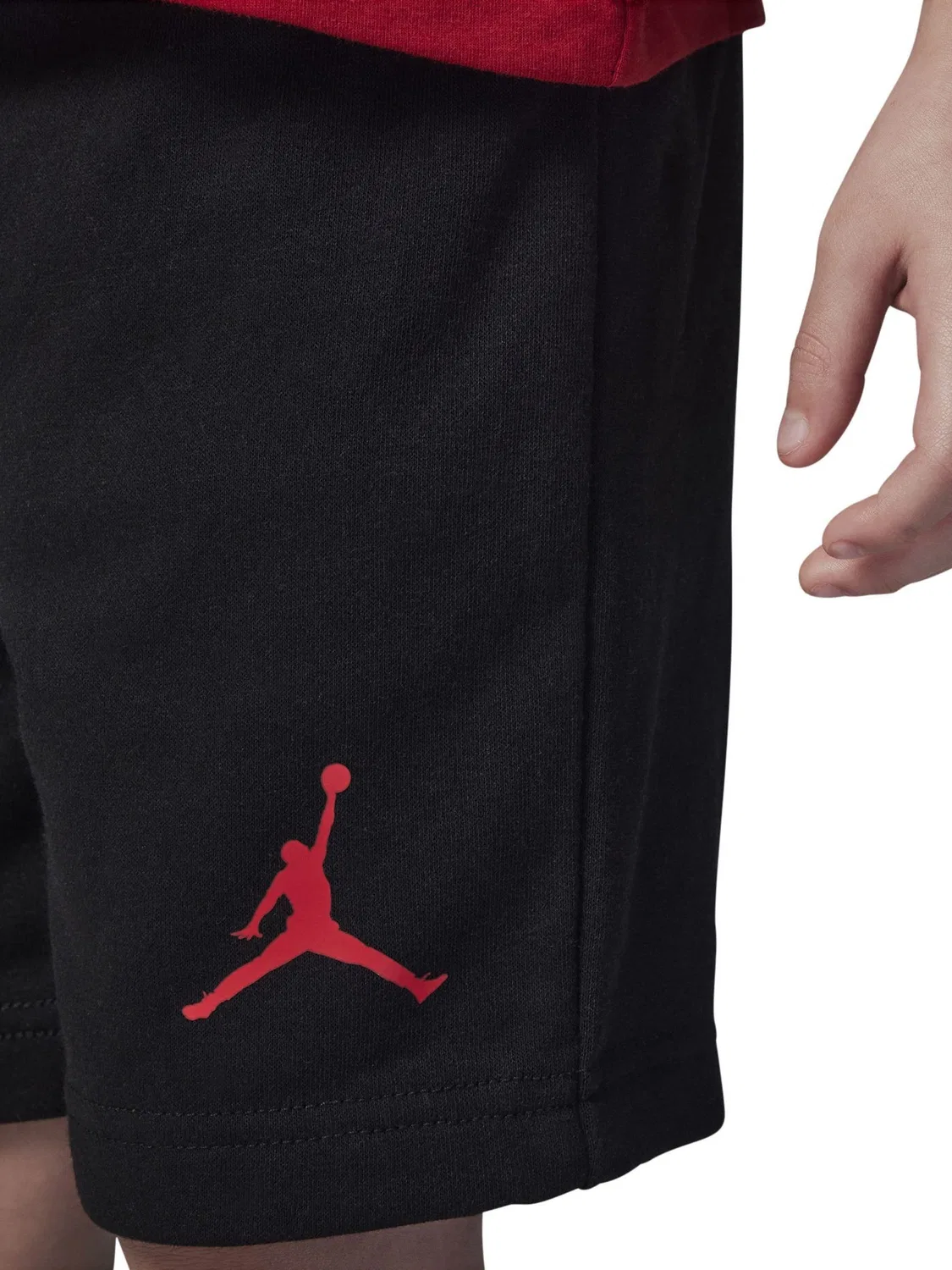 Комплект из футболки и шорт, джерси, Jumbo Jumpman Jordan, черный — фото 4