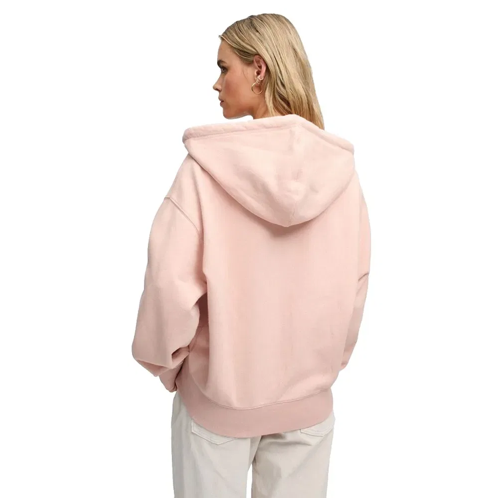 Женский свитшот с капюшоном Luxe Casual Superdry, Pink — фото 2