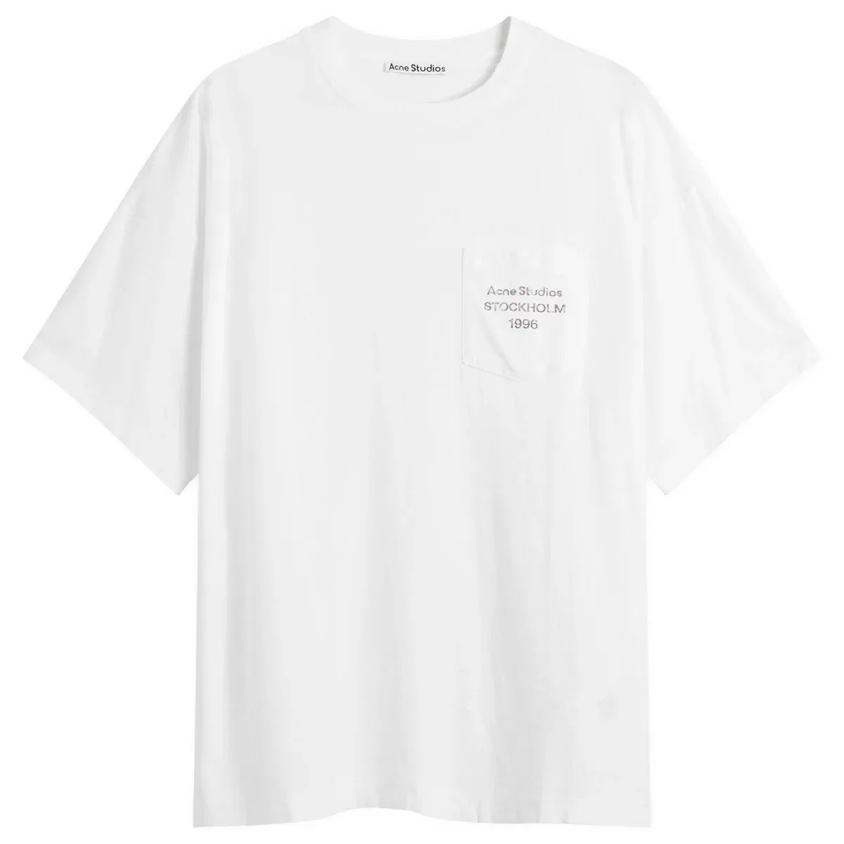Футболка с коротким рукавом Small 1996 Acne Studios, Off White