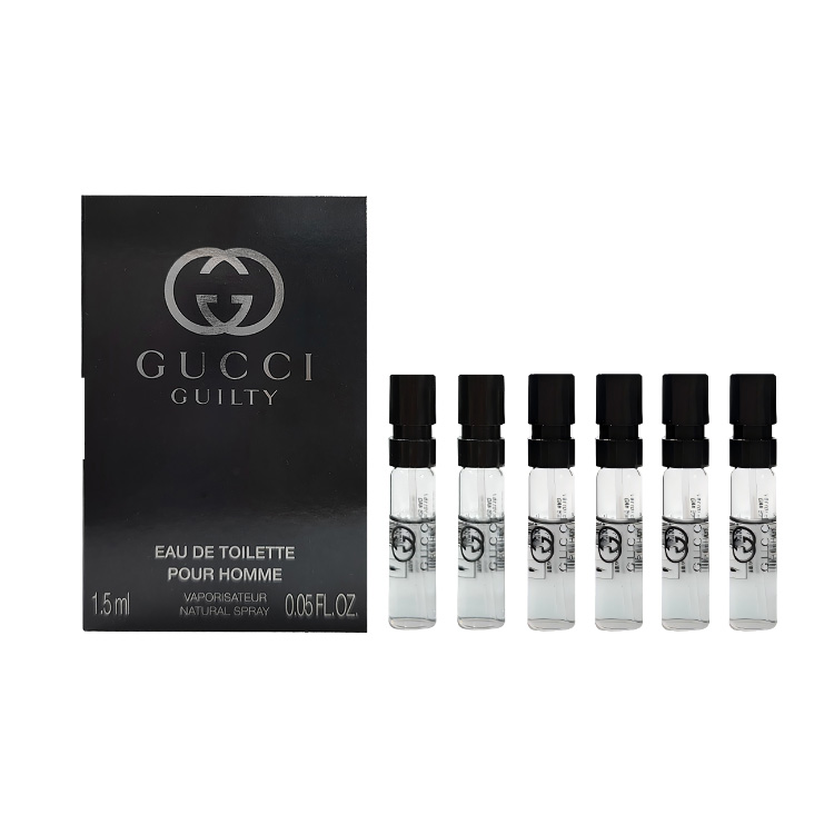 

Набор пробников мужских духов Sinful Love, деревянный туалетный парфюм, кедровый древесный аромат GUCCI, 1.5ml*6