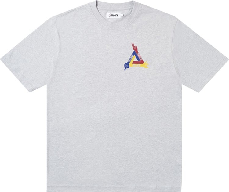 

Футболка Palace JCDC T-Shirt 'Grey Marl', серый