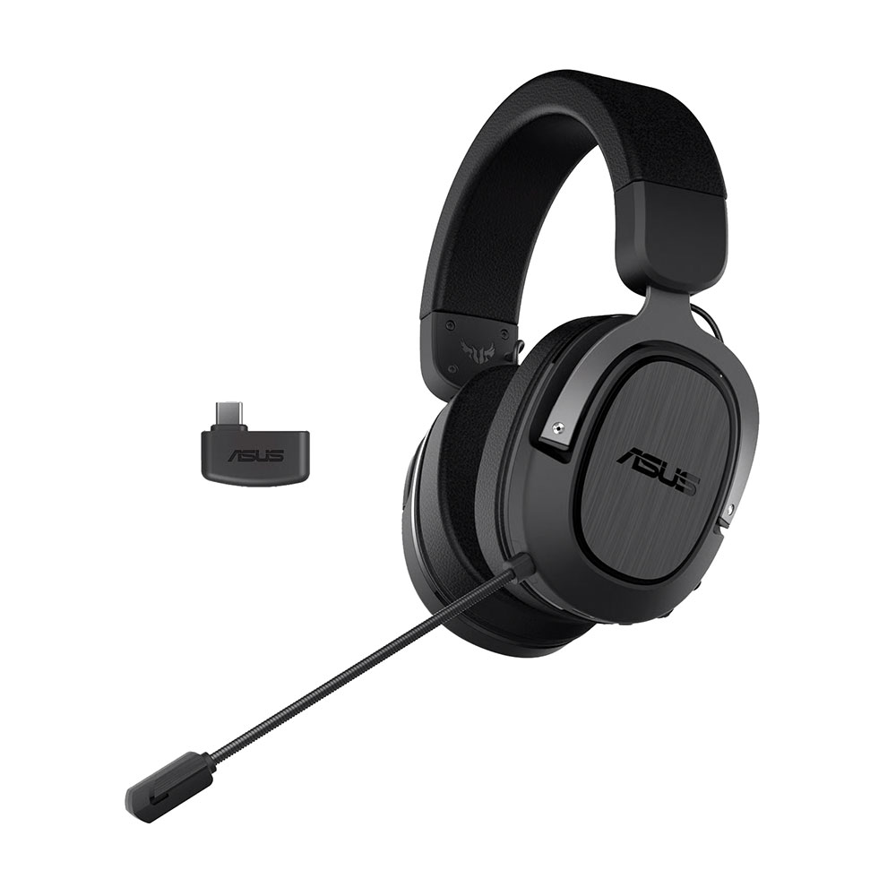 

Гарнитура игровая беспроводная ASUS TUF Gaming H3 Wireless, черный/серый