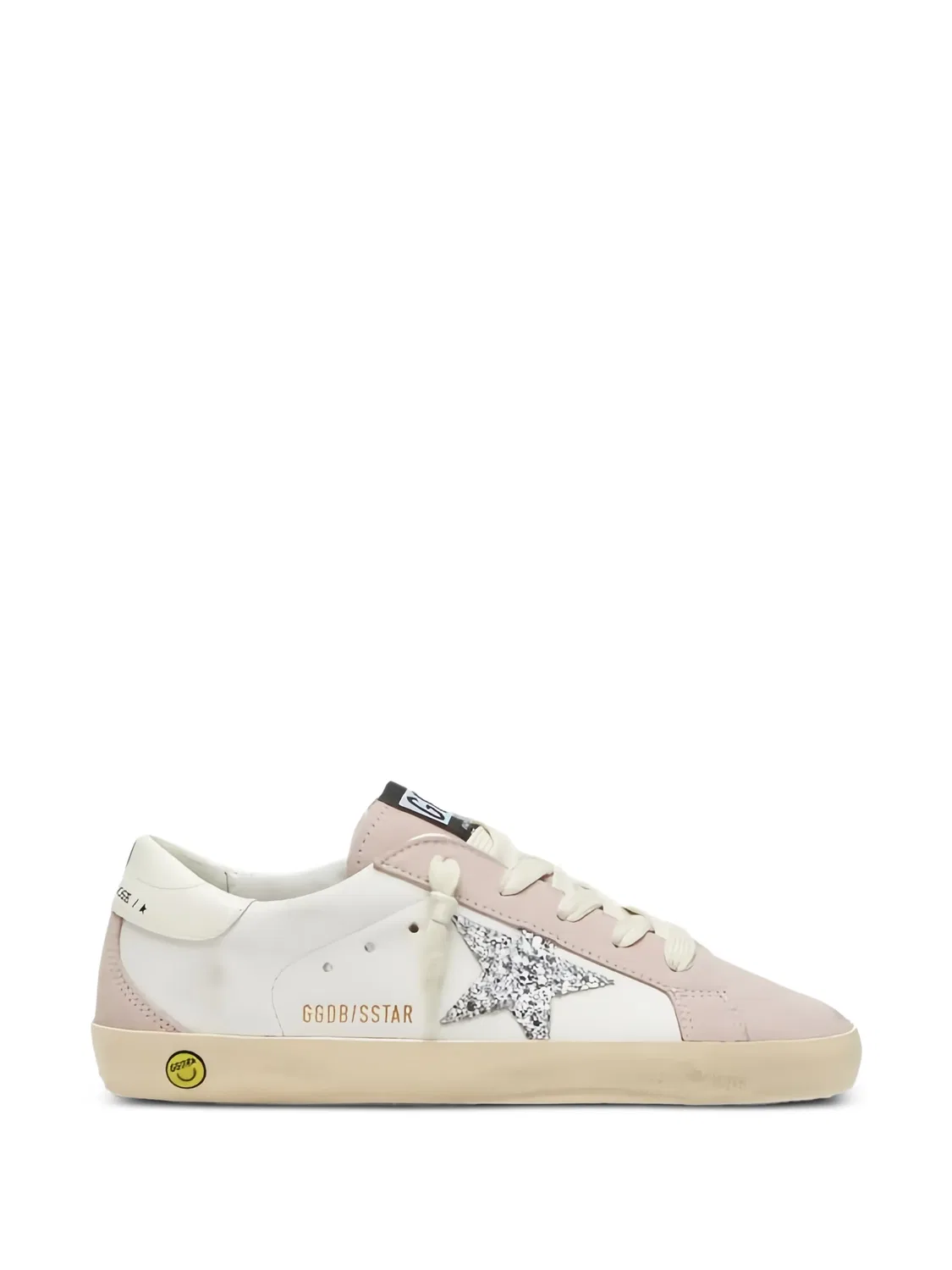 Кроссовки Super-Star с блестками Golden Goose, белый — фото 2