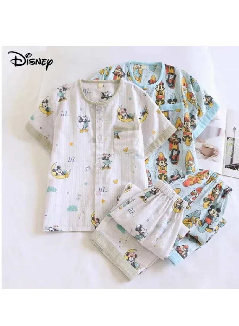Пижамный комплект с коротким рукавом из хлопковой марли Disney — фото 4