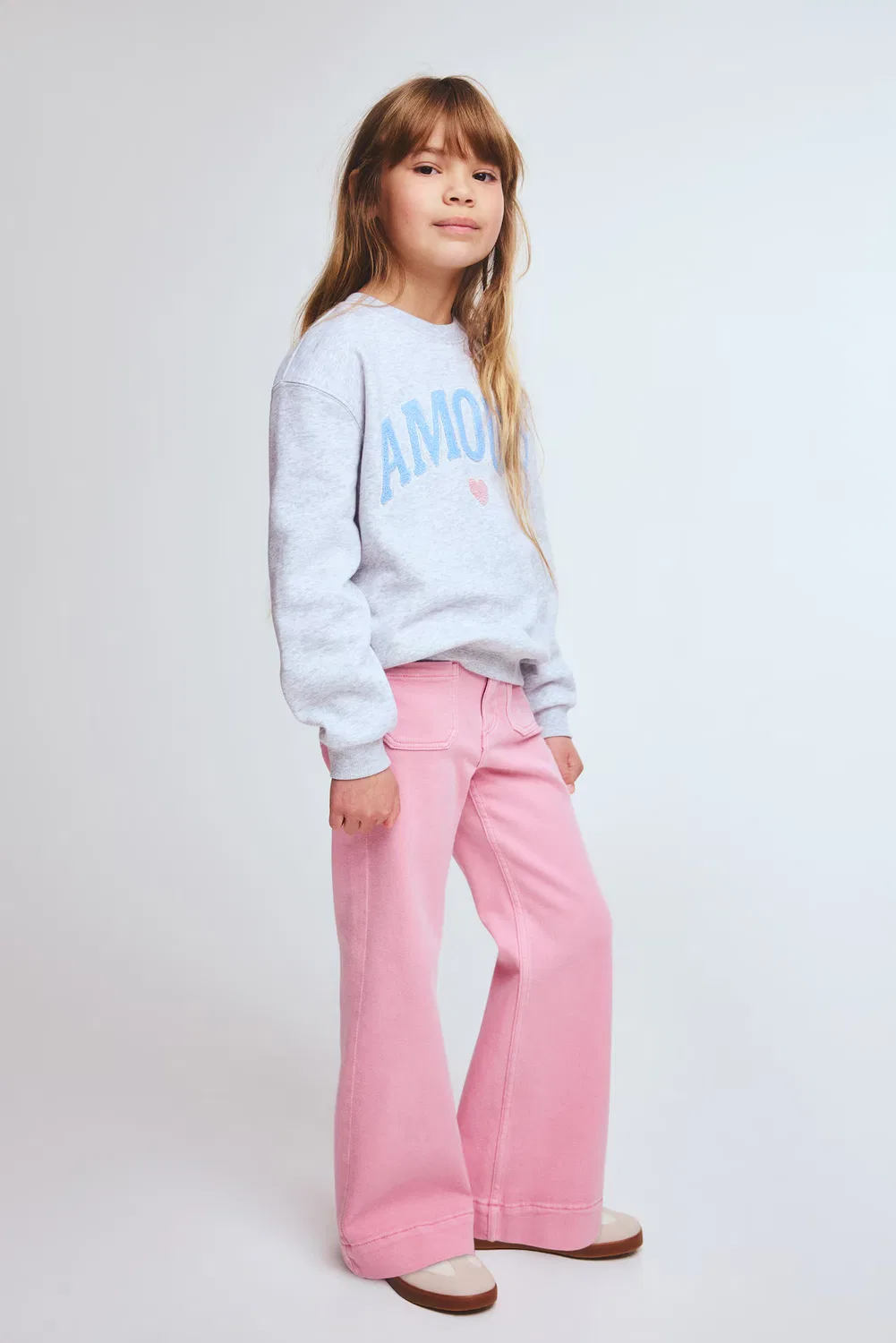 Расклешенные джинсы H&M, Rosa — фото 2
