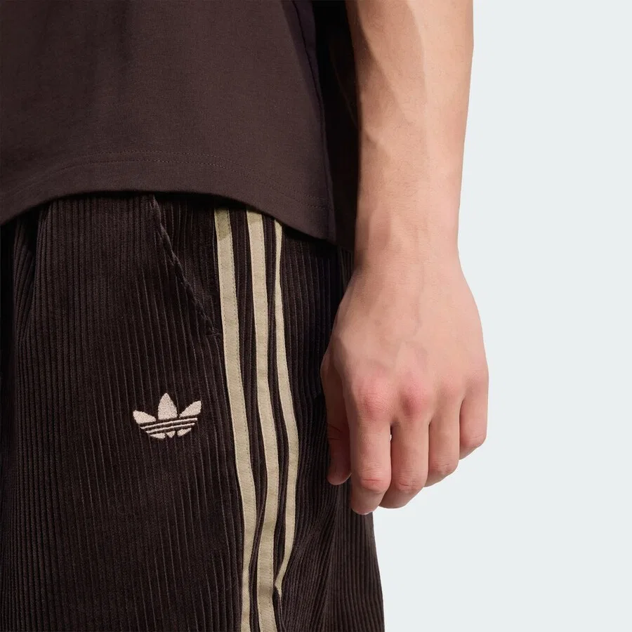 Коричневые брюки-карго свободного кроя ADIDAS ORIGINALS Adicolor — фото 4