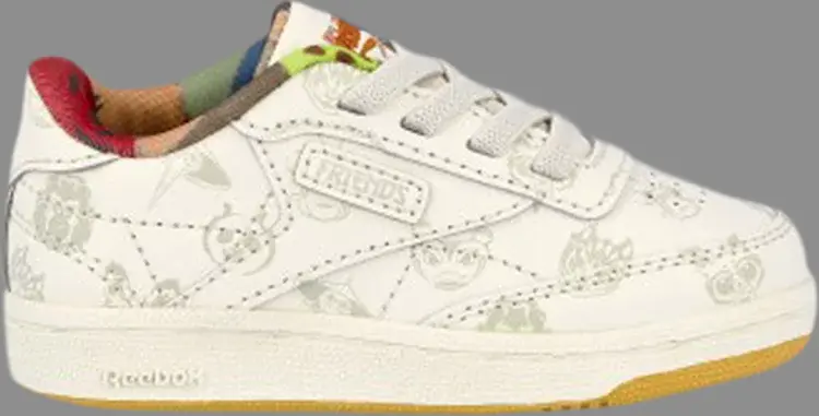 

Кроссовки kung fu panda x club c 85 td 'family' Reebok, белый