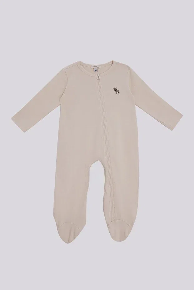 Детский комбинезон для мальчиков с длинным рукавом Gb Baby Basic, Ecru