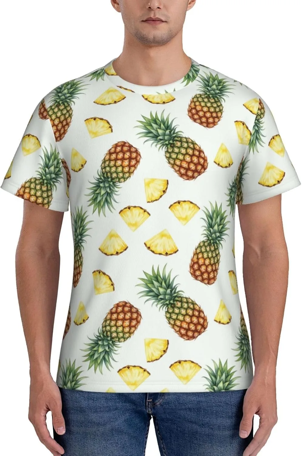 

Футболка мужская Supdreamc Slim Fit, Quick Dry & Soft для тренировок