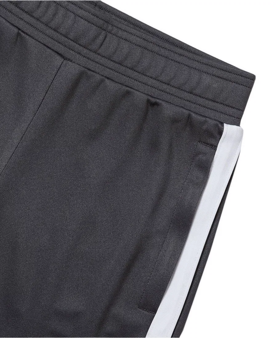 Спортивные брюки из трикотажа с боковыми молниями Lands' End, Dark Gray — фото 3