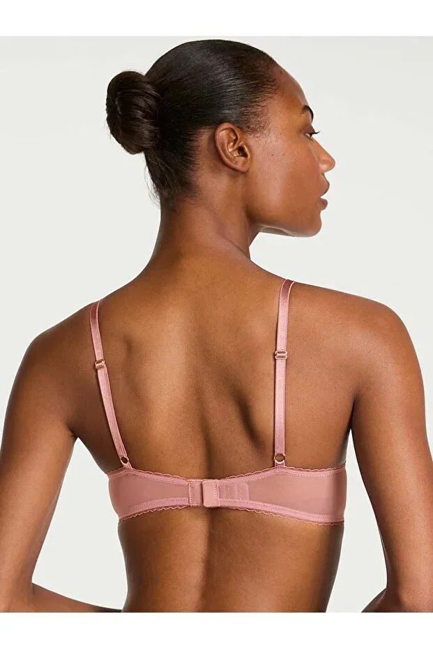Женское бра с вышивкой Vintage Blossom Victoria'S Secret, Nostalgic Pembe — фото 2