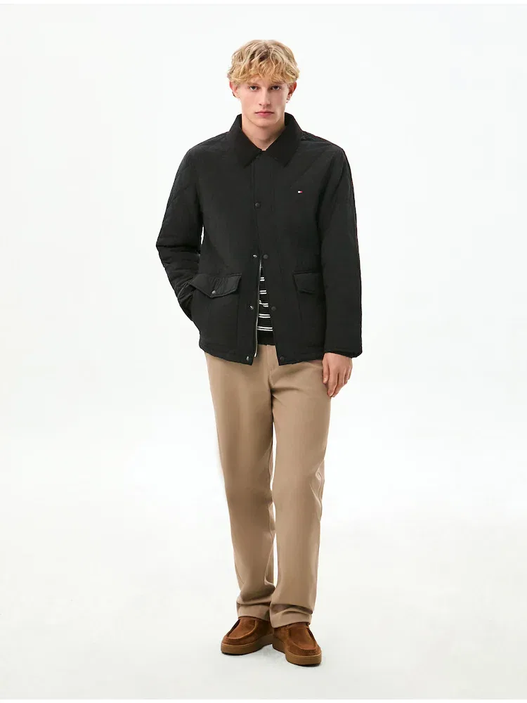 Куртка Diamond Quilting TOMMY HILFIGER, Black — фото 2