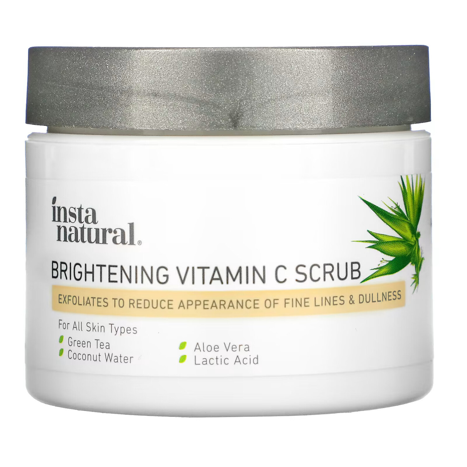 

InstaNatural, осветляющий скраб с витамином C, 56 г (2 унции)