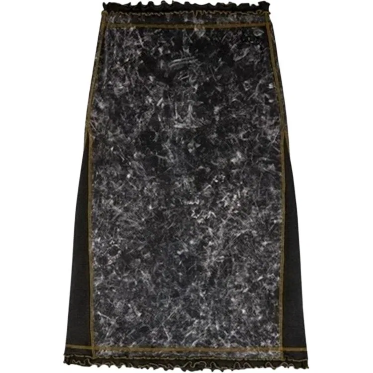 Женская юбка макси Casual Black DIESEL, Черный