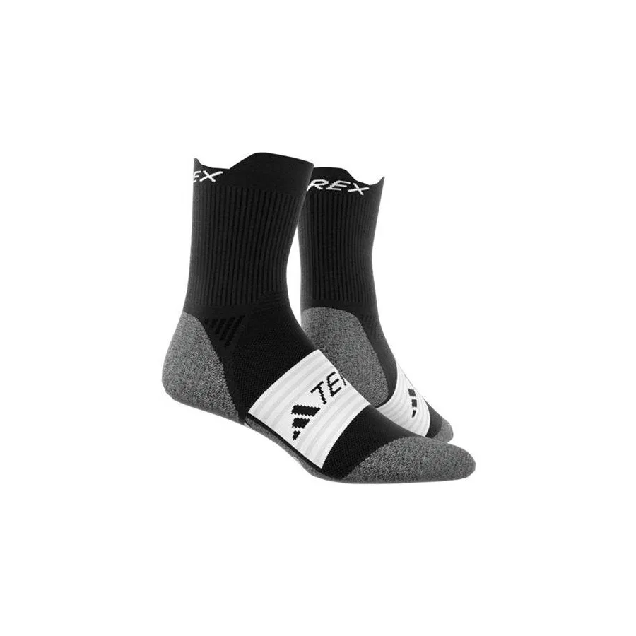 Спортивный носки Trx Cr Wool Sck adidas, Черный — фото 4