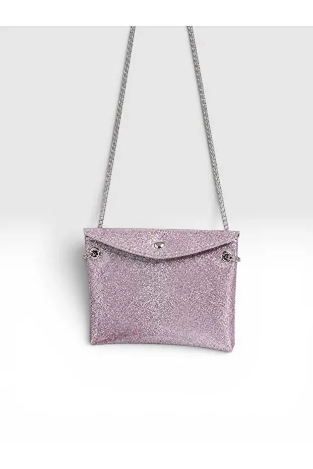 Детские туфли для девочек с сумкой, модель Noix, Che Sara, Pink — фото 4