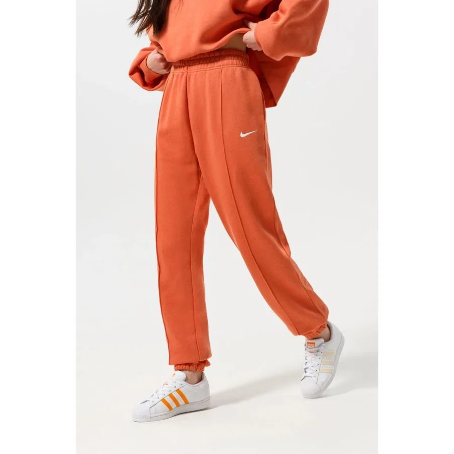 Спортивные штаны свободного кроя с принтом Swoosh, Nike, Оранжевый