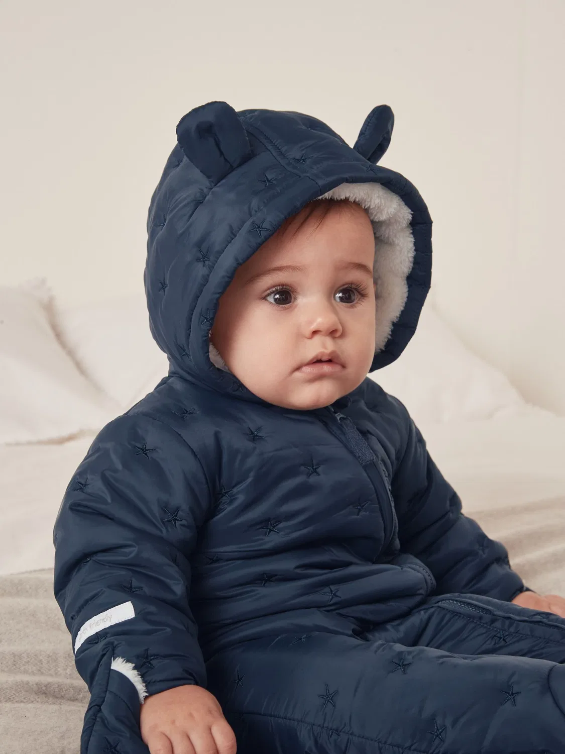 Комбинезон-конверт Star Quilted The White Company, синий
