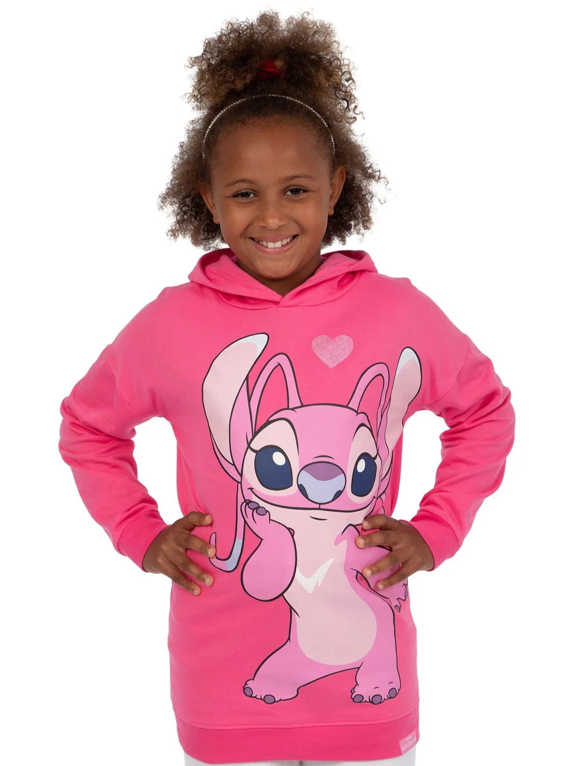 Худи Disney Lilo & Stitch Angel Character, розовый — фото 3