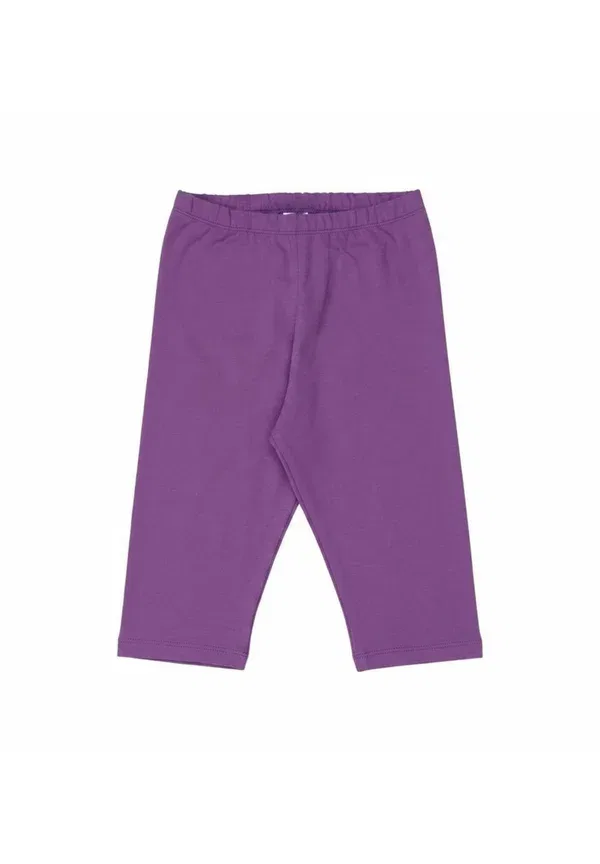 Леггинсы хлопковые Soft violet-3/4 leggings - shorts Walkiddy, purple, фиолетовый