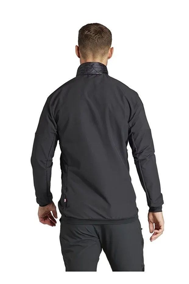 Мужское пальто с воротником-стойкой Terrex Coat Adidas, Black — фото 2
