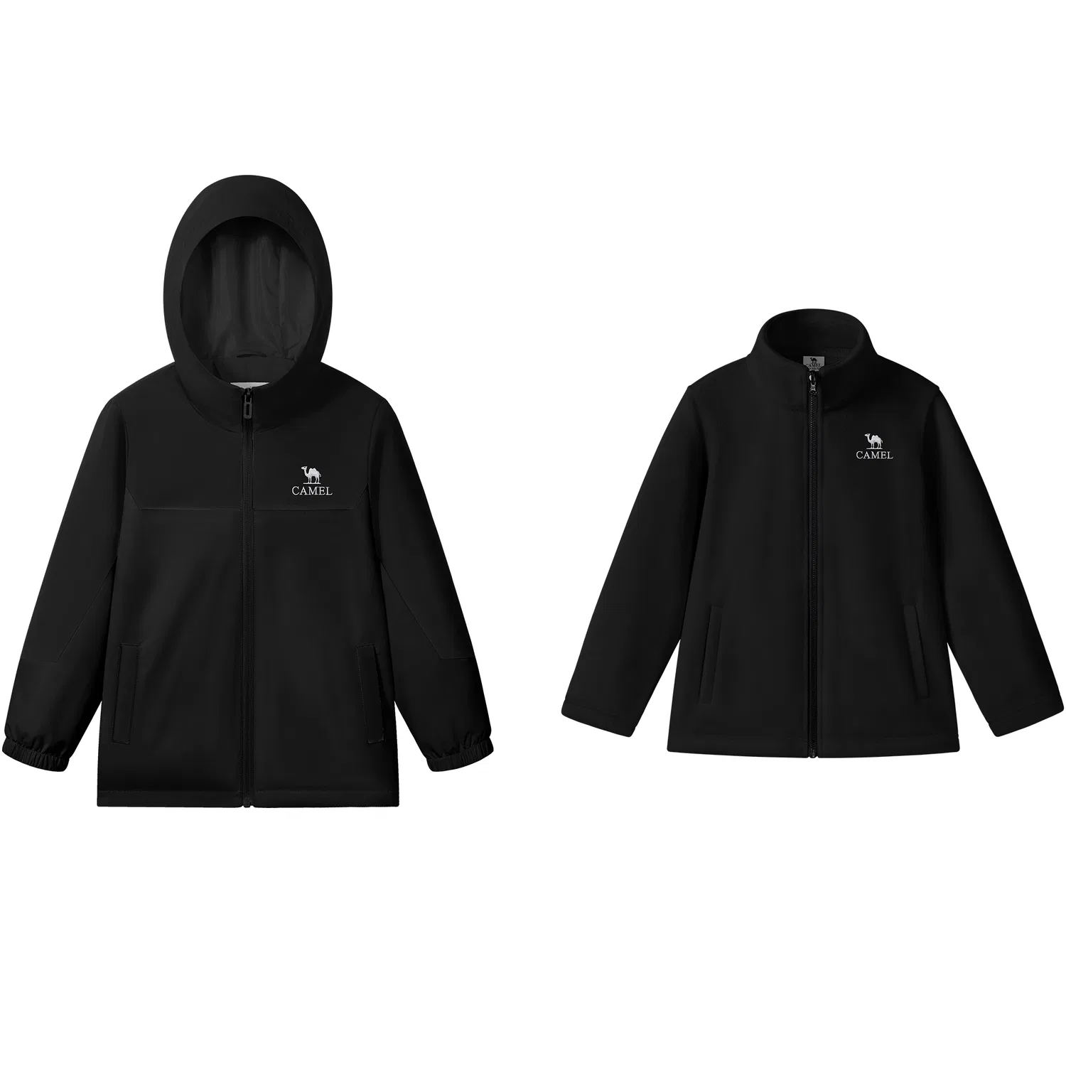 Детская куртка с капюшоном CAMEL, Phantom Black