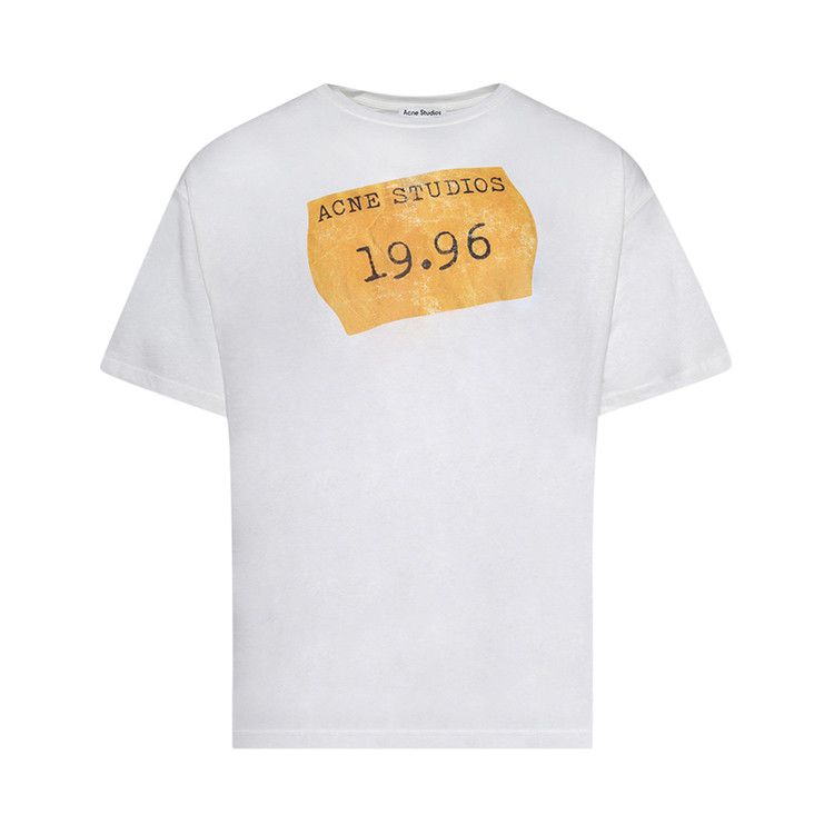 

Футболка Acne Studios Logo T-Shirt, Optic White