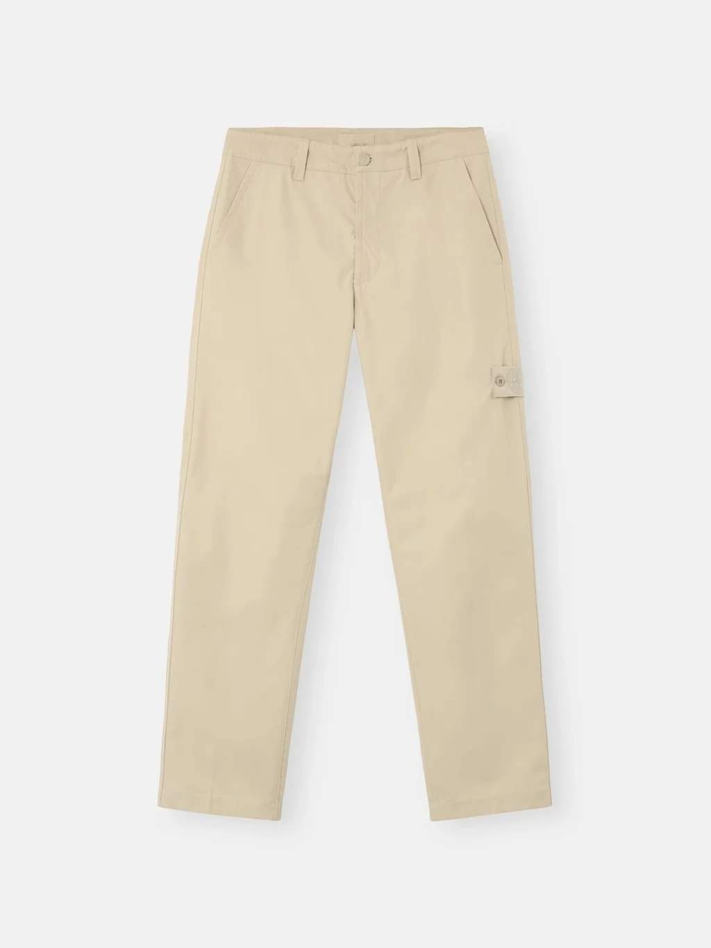 Мужские брюки чинос  Stone Island Regular Fit, бежевый — фото 2