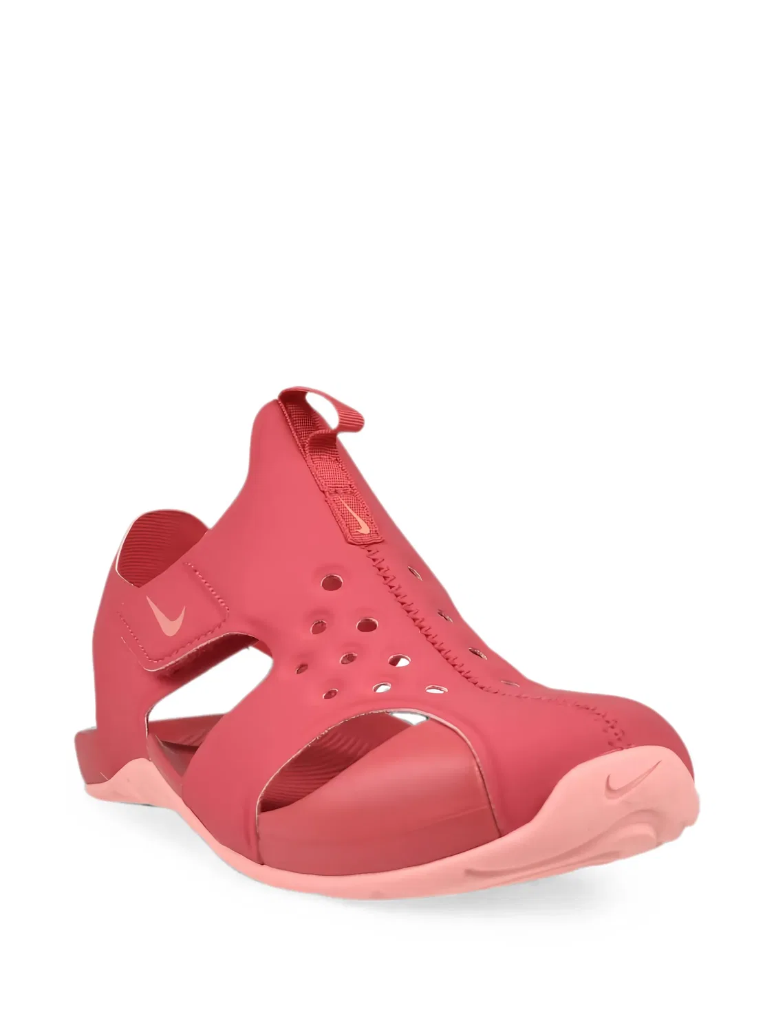 Кеды Sunray Protect 2 на липучках Nike Kids, розовый — фото 2