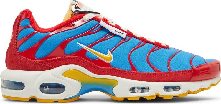 Кроссовки Nike Air Max Plus SE 'Running Club - University Red Light Photo Blue', красный — фото 2
