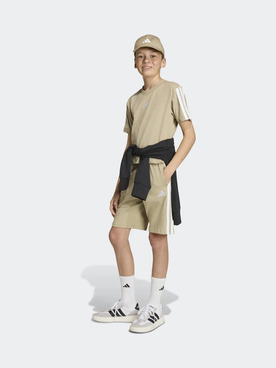 Шорты Essentials adidas, коричневый — фото 3