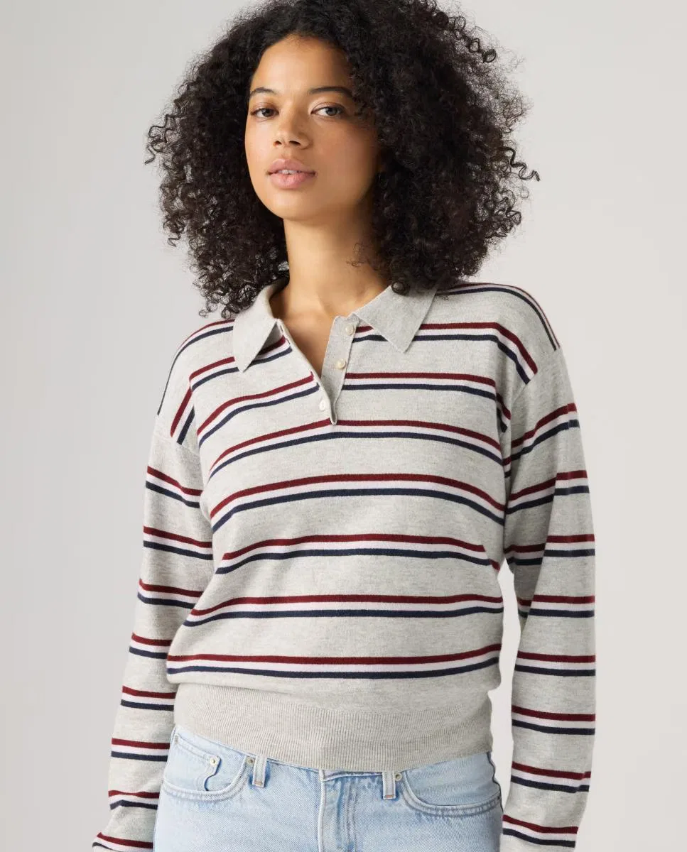 Женский джемпер трикотажный, Cuello Polo, Levi's, мультиколор — фото 4