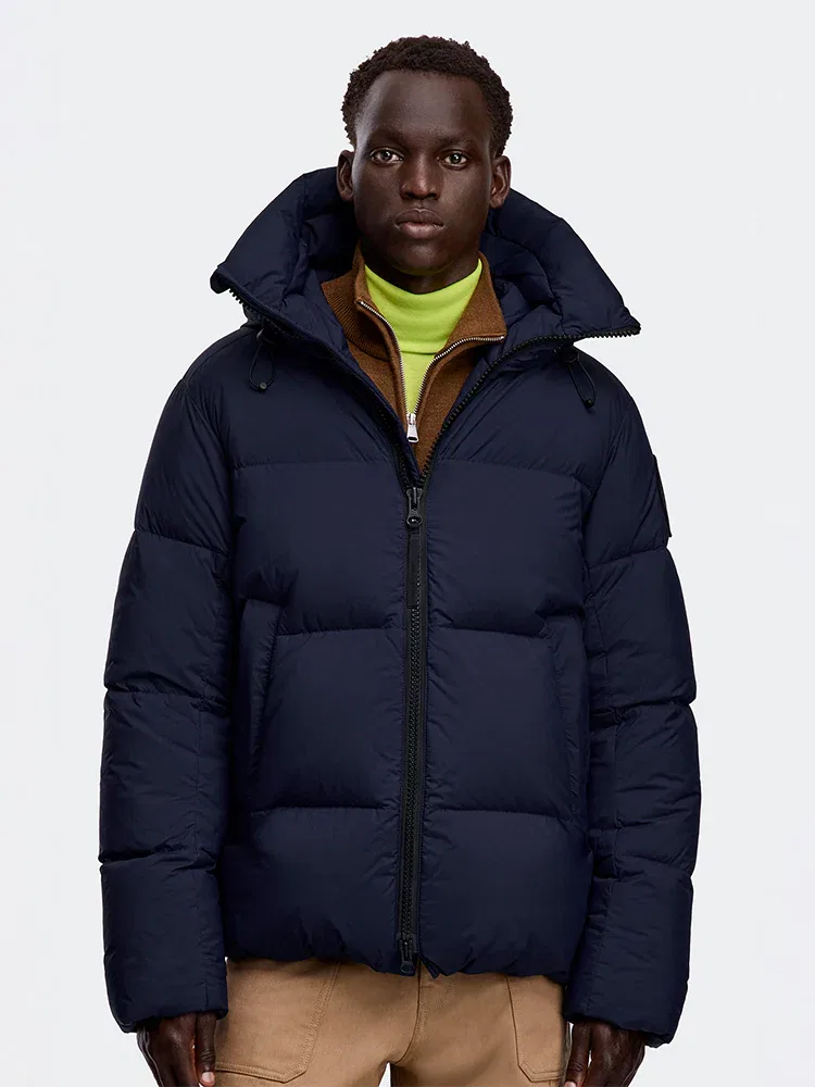 Пуховик мужской Crofton Puffer Mat CANADA GOOSE, Light Navy — фото 2