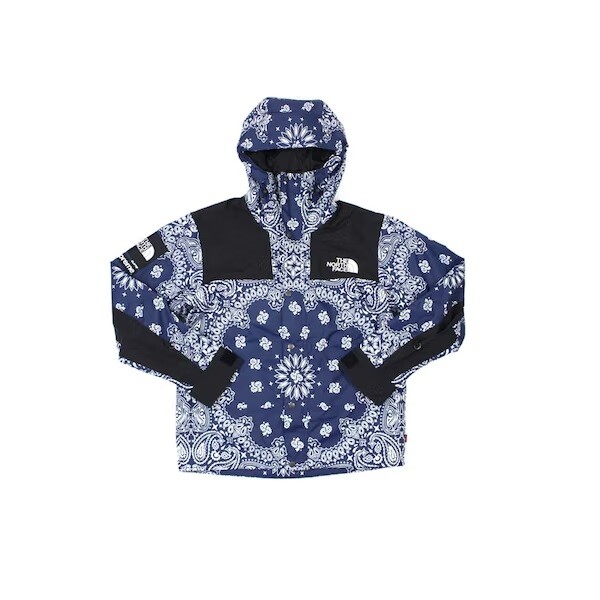 Куртка Supreme x The North Face Bandana Mountain, синий