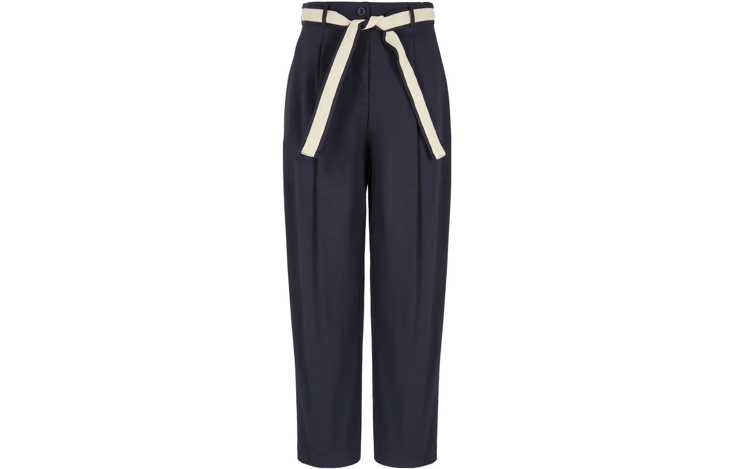 Брюки повседневные moderate straight fit, EMPORIO ARMANI, Marine Blue