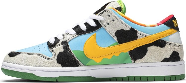 Лимитированные кроссовки Nike Ben & Jerry's x Dunk Low SB 'Chunky Dunky' Special Ice Cream Box, многоцветный — фото 4