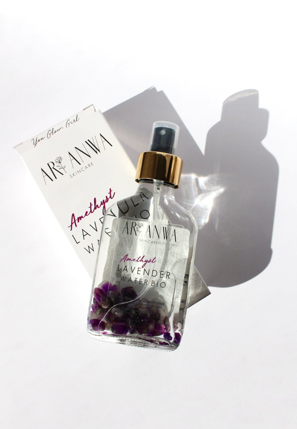 Тоник Ari Anwa Skincare — AMETHYST LAVENDELWASSER SPRAY — фото 3