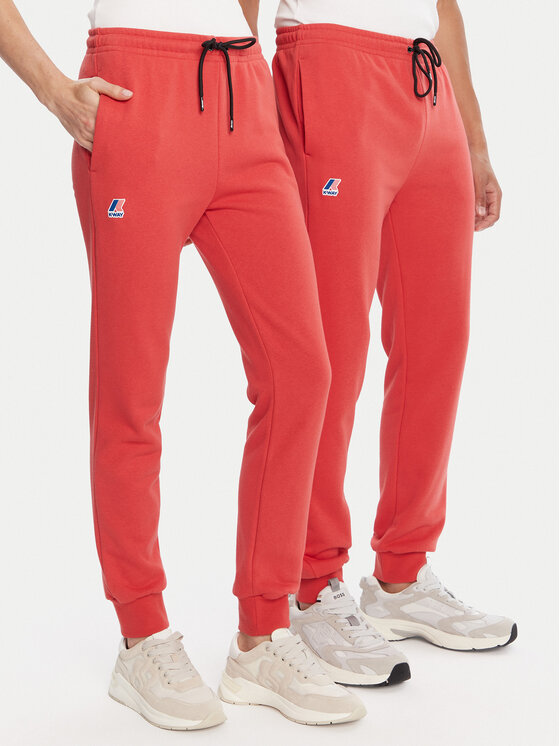 

Джоггеры slim fit Bishop K31313W K-Way, красный
