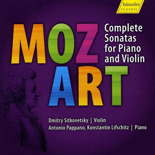 

CD диск Mozart / Sitkovetsky / Lifschitz / Pappano: Complete Sonatas for Violin & Piano