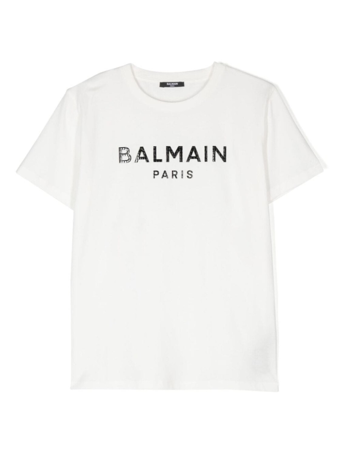 

Balmain Kids футболка из хлопка с логотипом, белый