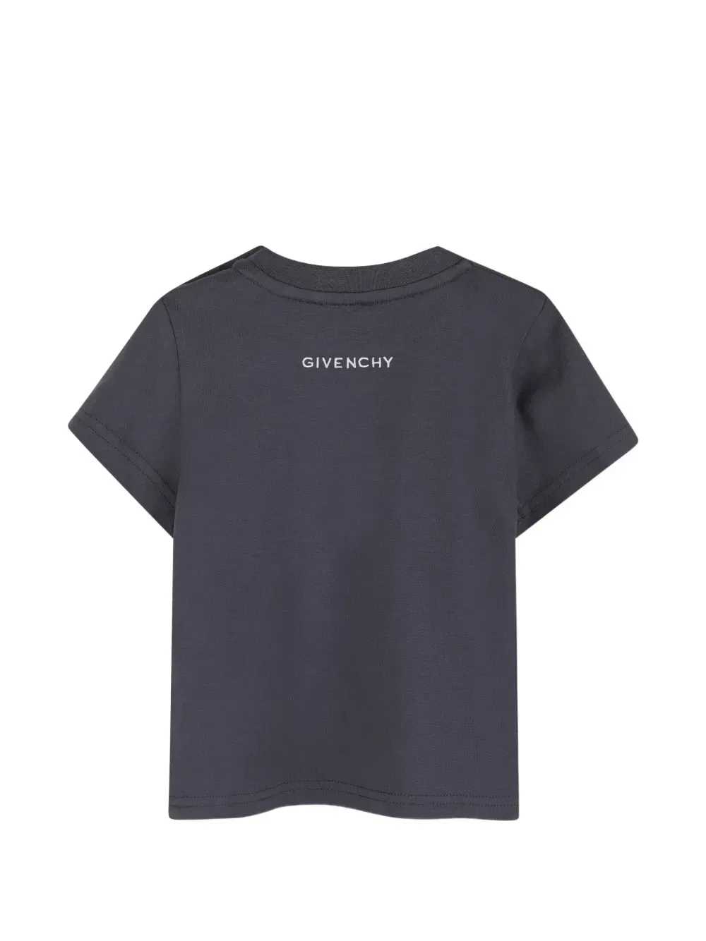 Футболка с пуговицами Givenchy Kids, серый — фото 2