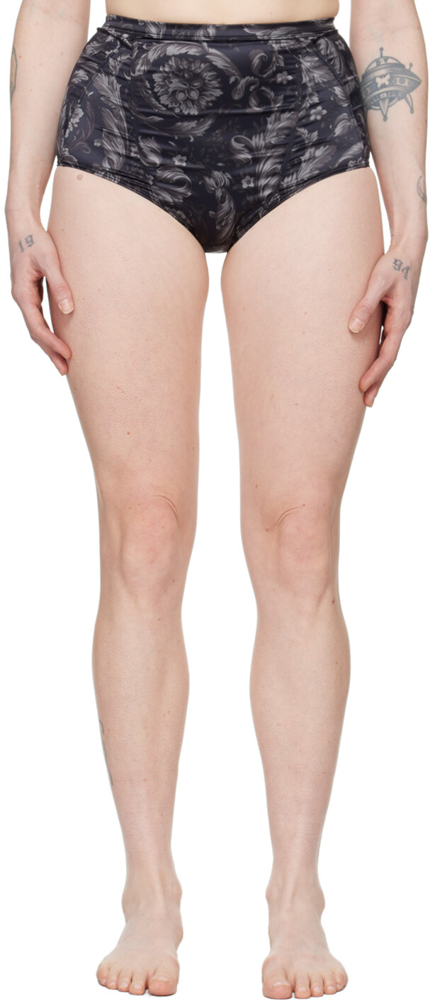 

Черные трусы Barocco Versace Underwear, цвет Black
