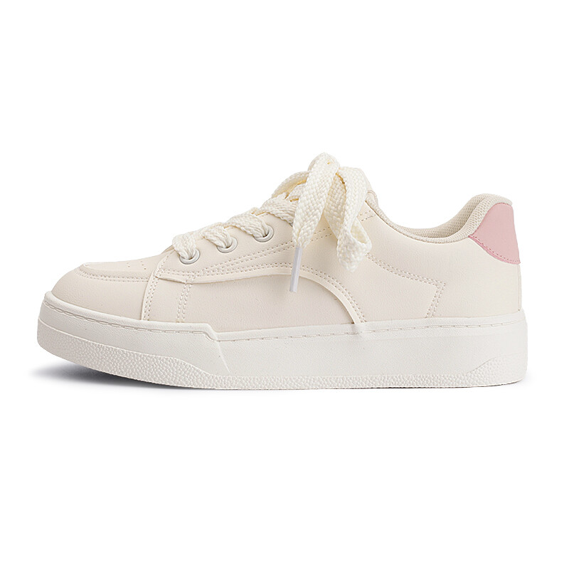 

Кроссовки SNXR Skateboarding Shoes Women's Low-top Beige Pink, розовый