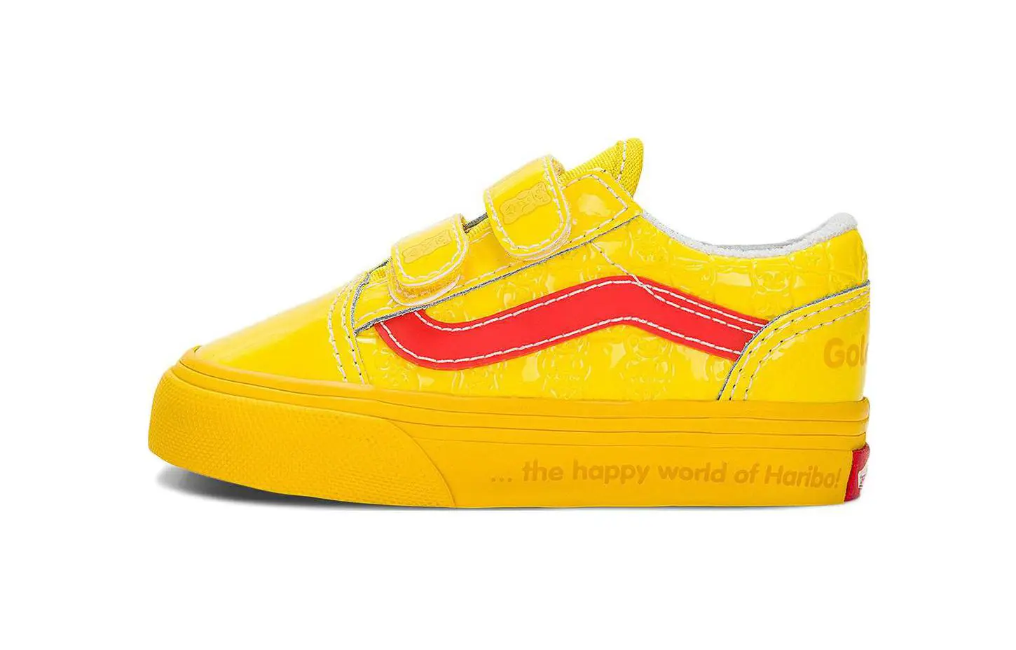 Кроссовки Vans Haribo X Old Skool V Toddler 'Goldbears', желтый